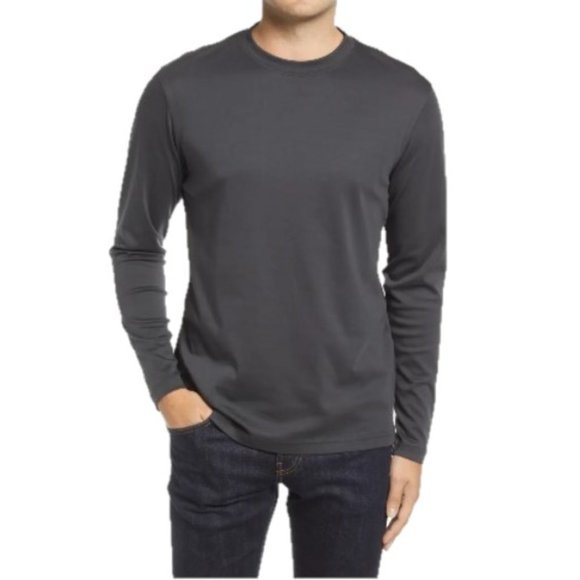 ROBERT BARAKETT Georgia Long Sleeve IRON T-Shirt Large 09/24 - Picture 6 of 9